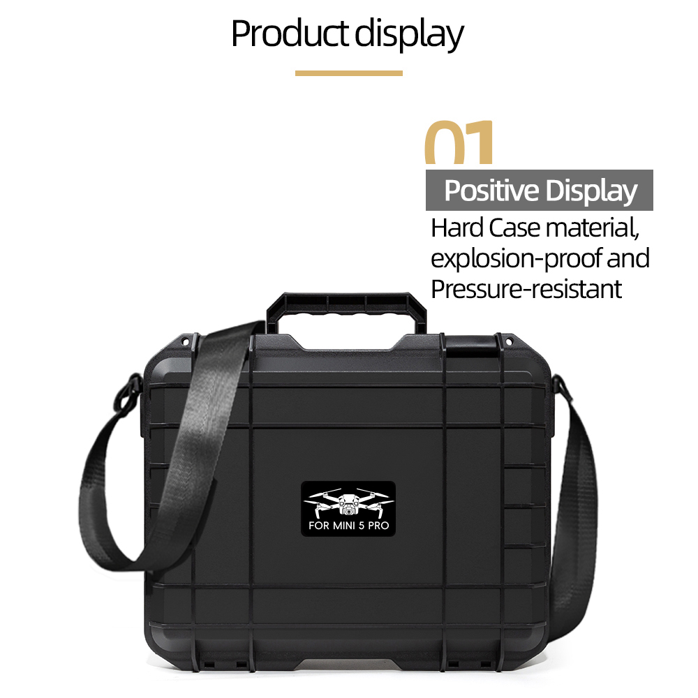 Funda para DJI Mini 5 Pro, fun - Drone Hard Shell Case reseña y precio