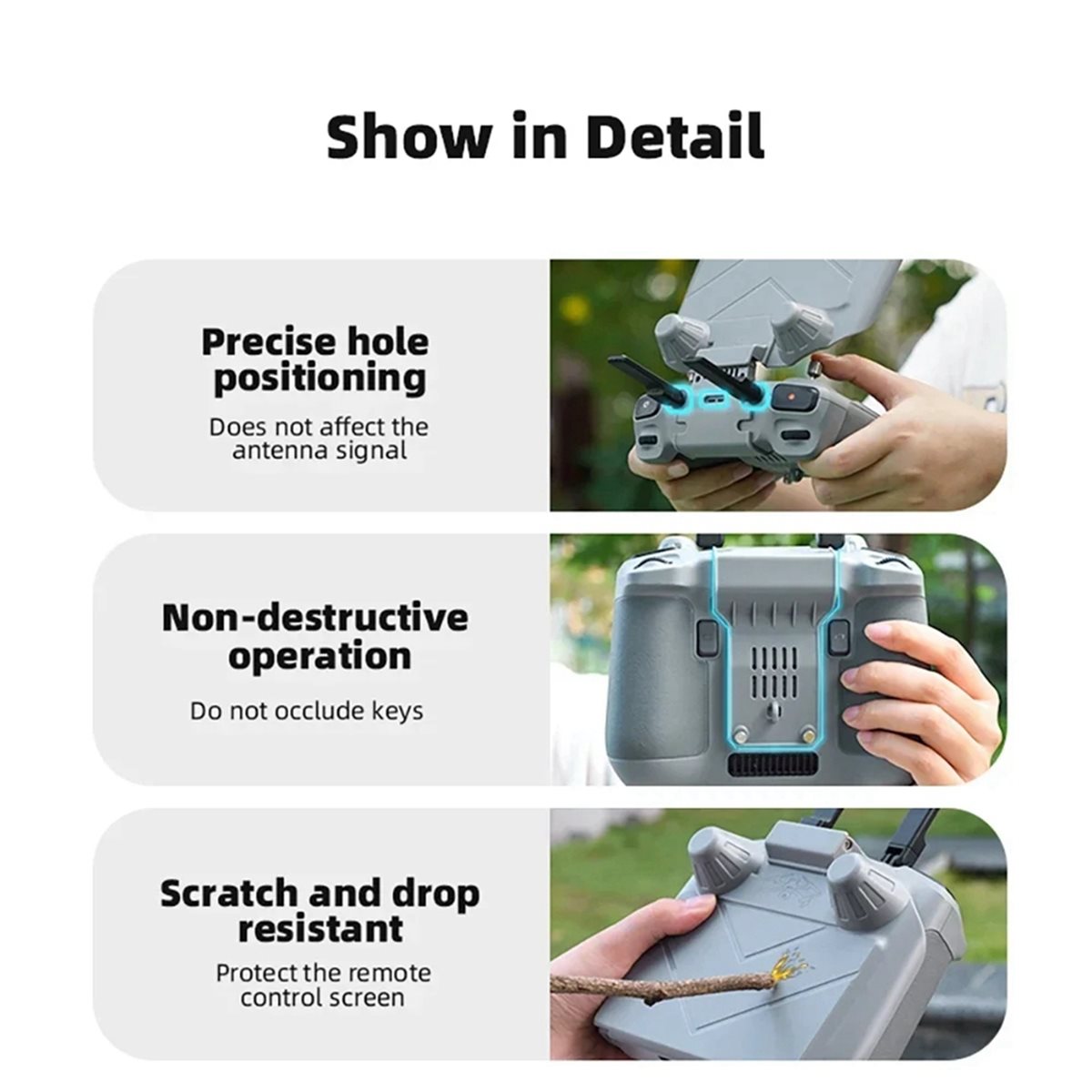 Parasol DT75BG para 4 Pro/Mini - Drone Sun Shade reseña y precio