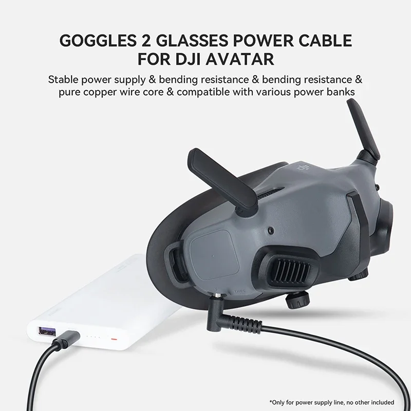 Cable de Carga Tipo-C para DJI - Drone Power Bank reseña y precio